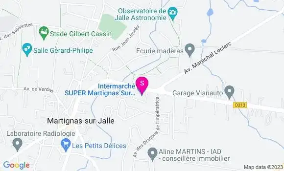 Localisation Intermarché Station