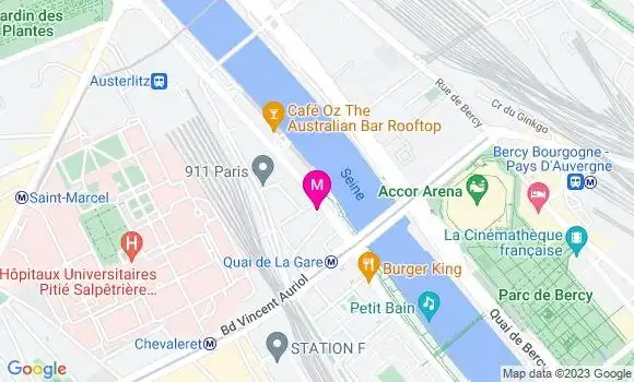 Localisation Relais Paris 19