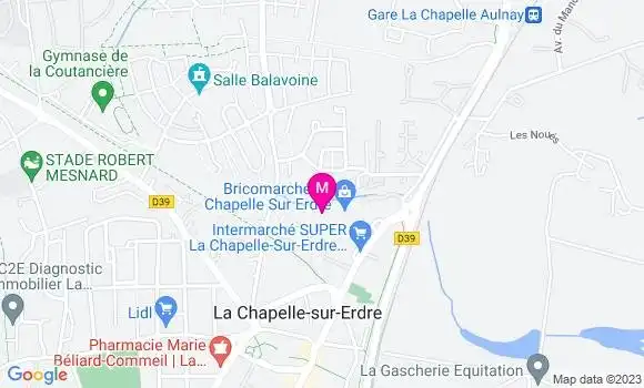 Localisation Intermarché Station