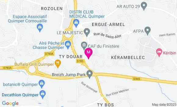 Localisation Casino Supermarché