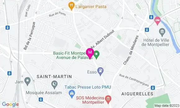 Localisation Eni Station