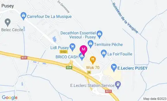 Localisation Station Leclerc