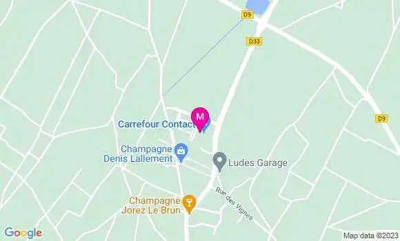 Localisation Carrefour Contact