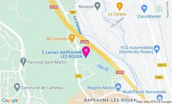 Localisation Station Leclerc