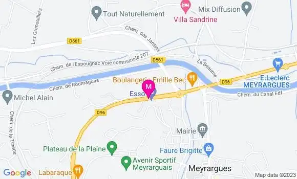 Localisation Carrefour Market