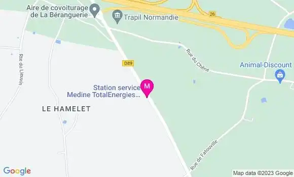 Localisation TotalEnergies