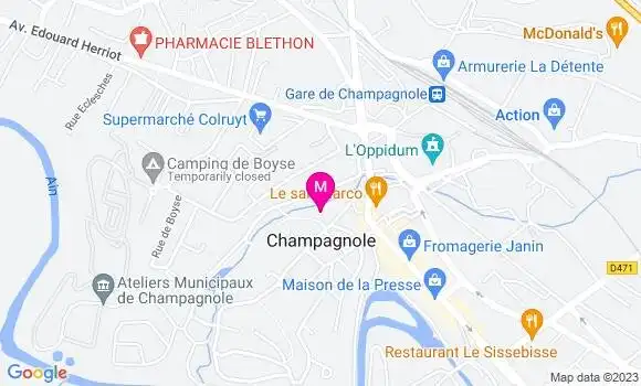 Localisation Super U