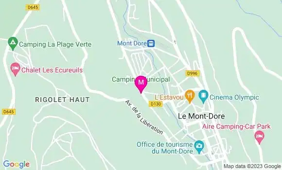 Localisation Garage du Sancy