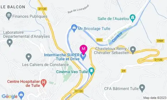Localisation Intermarché Station