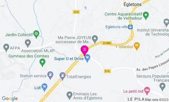 Localisation Station U