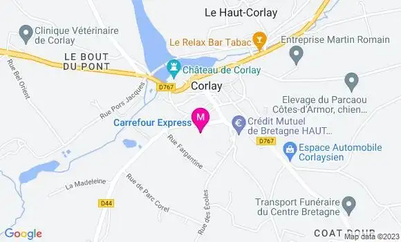 Localisation Carrefour Express