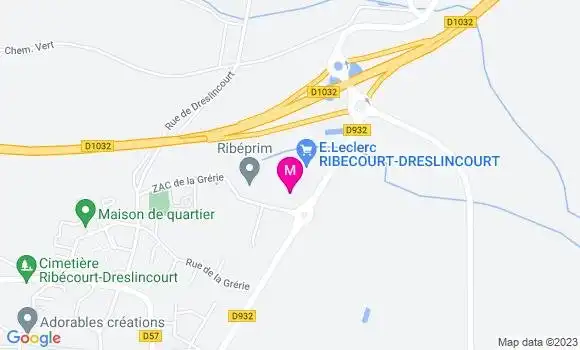 Localisation Station Service Leclerc