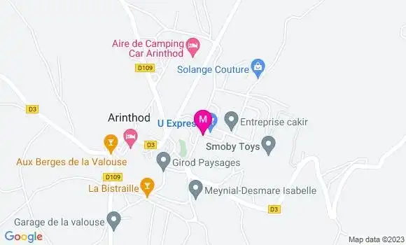 Localisation Sodipemont