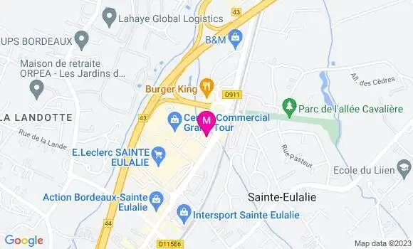 Localisation Station Service Leclerc