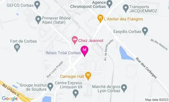 Localisation Relais Total