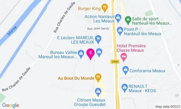 Localisation Station Leclerc