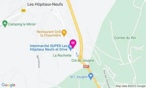 Localisation Intermarché Station