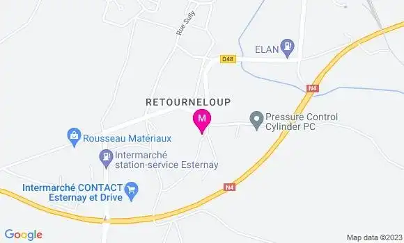 Localisation Intermarché