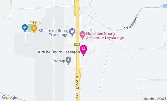 Localisation Relais Bourg Jasseron