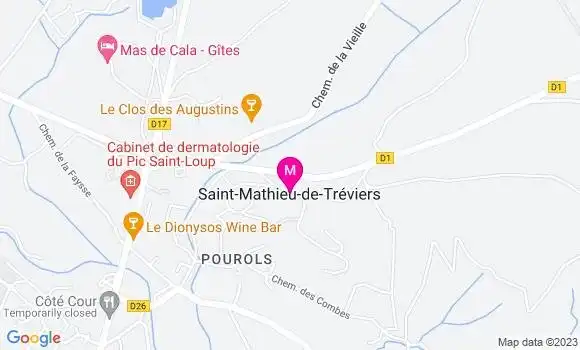 Localisation Intermarché Station