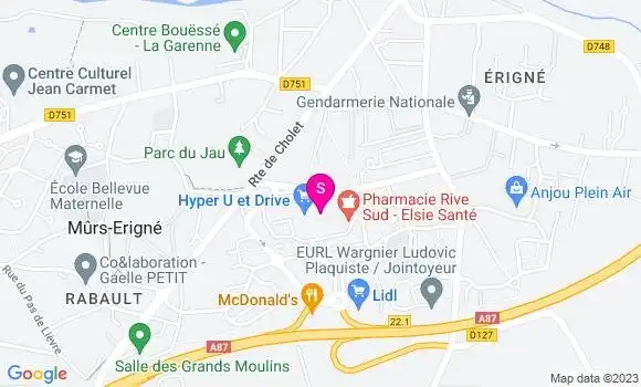 Localisation Super U
