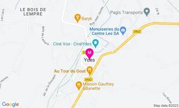 Localisation Super U