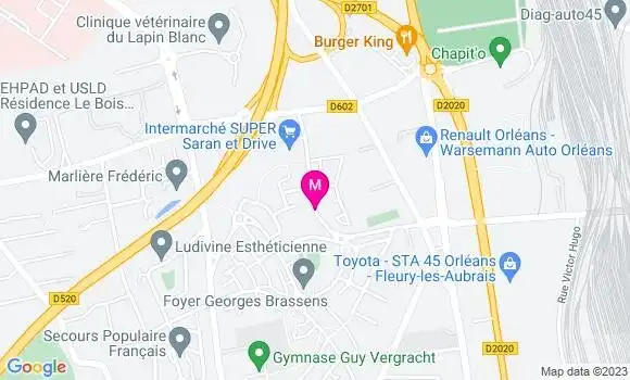 Localisation Intermarché Station