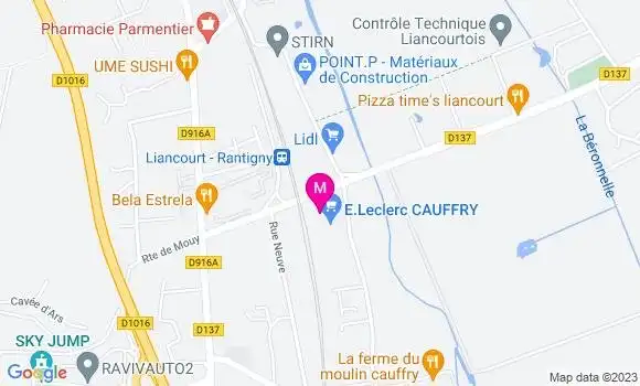 Localisation Station Leclerc