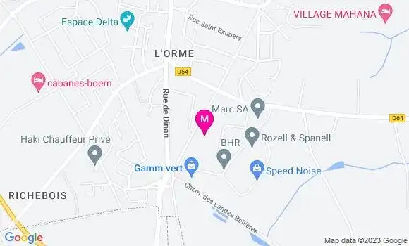 Localisation Super U