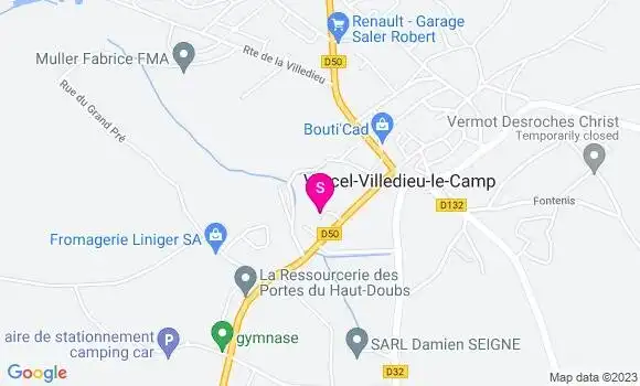 Localisation Carrefour Express