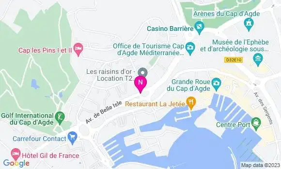 Localisation Relais Cap d