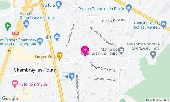 Localisation Station Auchan