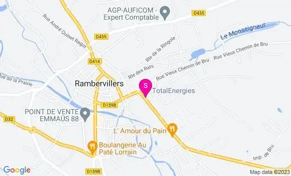 Localisation TotalEnergies