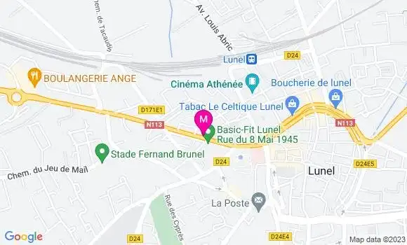 Localisation Esso Express