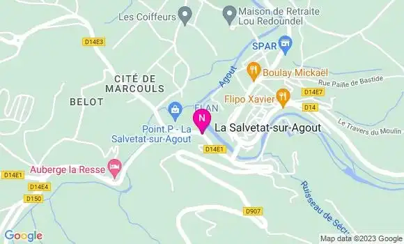 Localisation Garabe Sébe et Fils