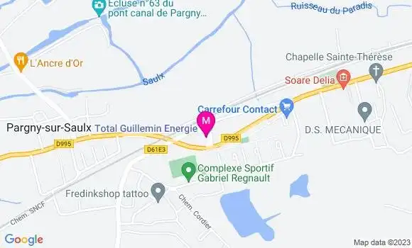 Localisation Guillemin Energie