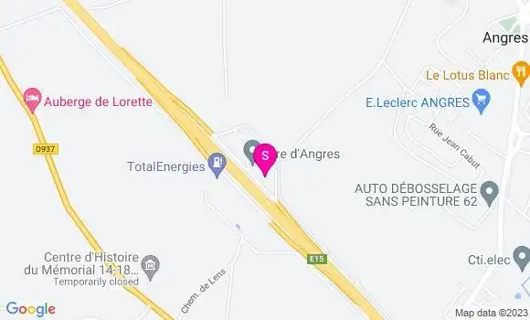 Localisation Bp A26 Aire d