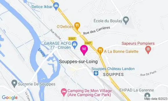 Localisation Auchan