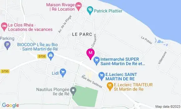 Localisation Intermarché
