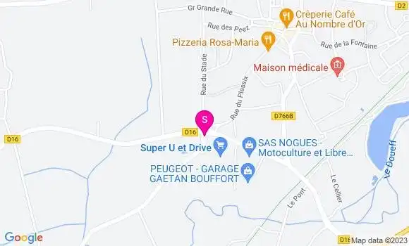 Localisation Super U