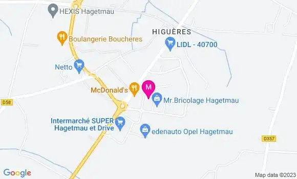 Localisation Centre Auto Roady