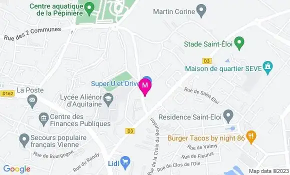 Localisation Super U