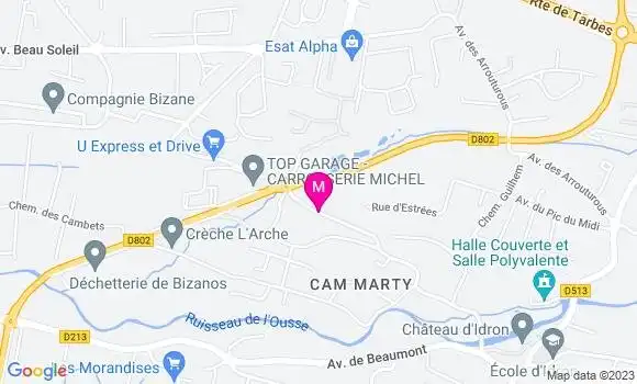 Localisation Super U