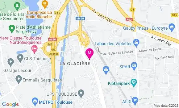 Localisation Relais des Etats Unis