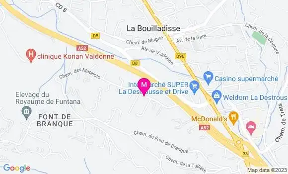 Localisation Intermarché Station