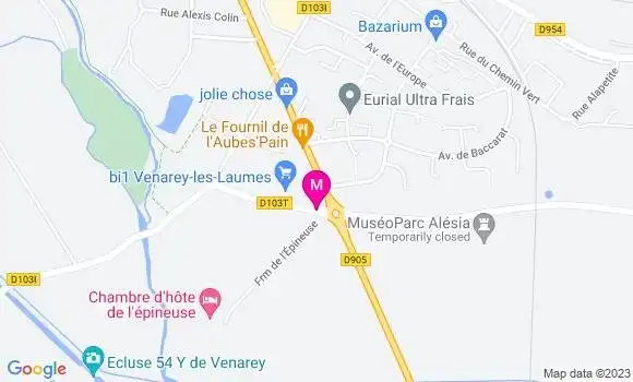 Localisation Atac