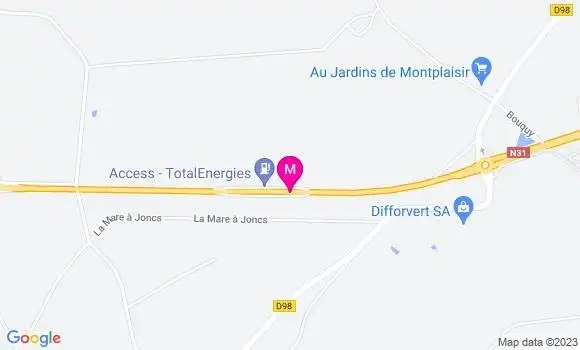 Localisation Relais Jonquieres