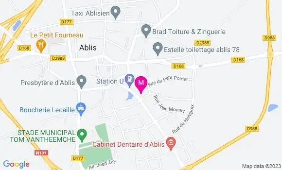 Localisation Station U