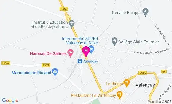 Localisation Intermarché Station