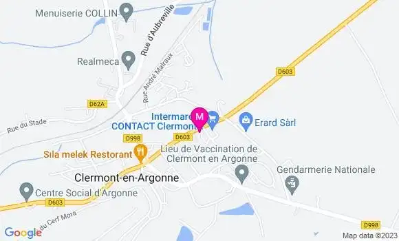 Localisation Intermarché Station